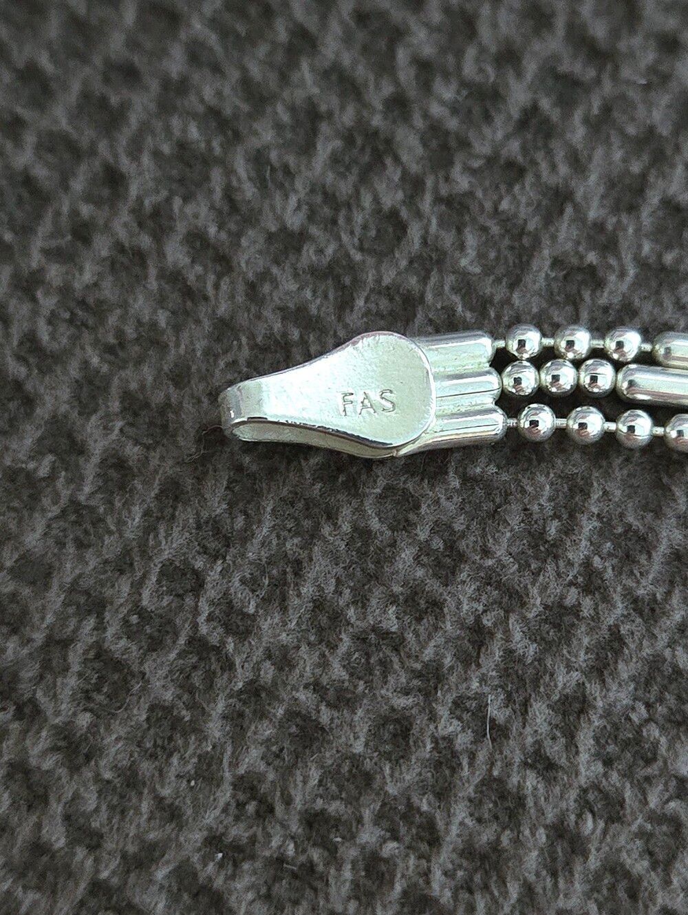 Silver🤍 Bar-Bead Triple3️⃣ Strand Bracelet - NWOT - Picture 9 of 15